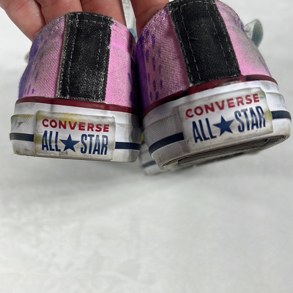 Custom Youth rainbow All-Star converse shoes - Picture 7 of 11